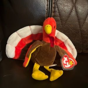 Gobbles the Turkey Ty Beanie Baby